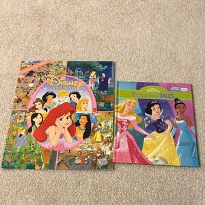 Disney Princess Puzzle and Storybook Set - Pink, Purple, Blue